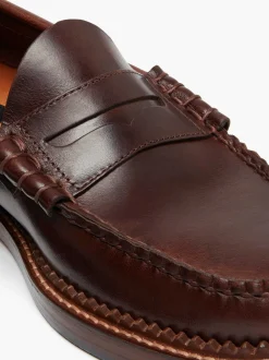 1876 Weejuns Larson Penny Loafers|G.H.BASS Clearance