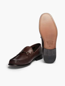 Panama Lincoln Saddle Bar Loafers|G.H.BASS New