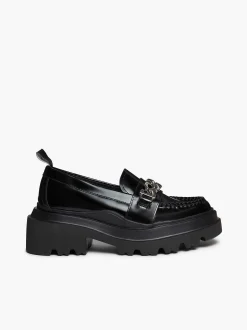 Platform Lug Chain Loafers|G.H.BASS Outlet