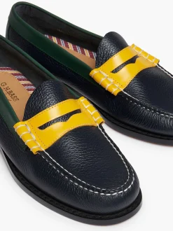 Weejuns Larson Tricolour Penny Loafers|G.H.BASS Best