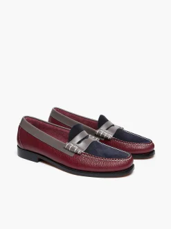 Weejuns Larson Tricolour Penny Loafers|G.H.BASS Hot