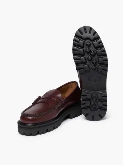 Weejuns Super Lug Larson Penny Loafers|G.H.BASS Discount