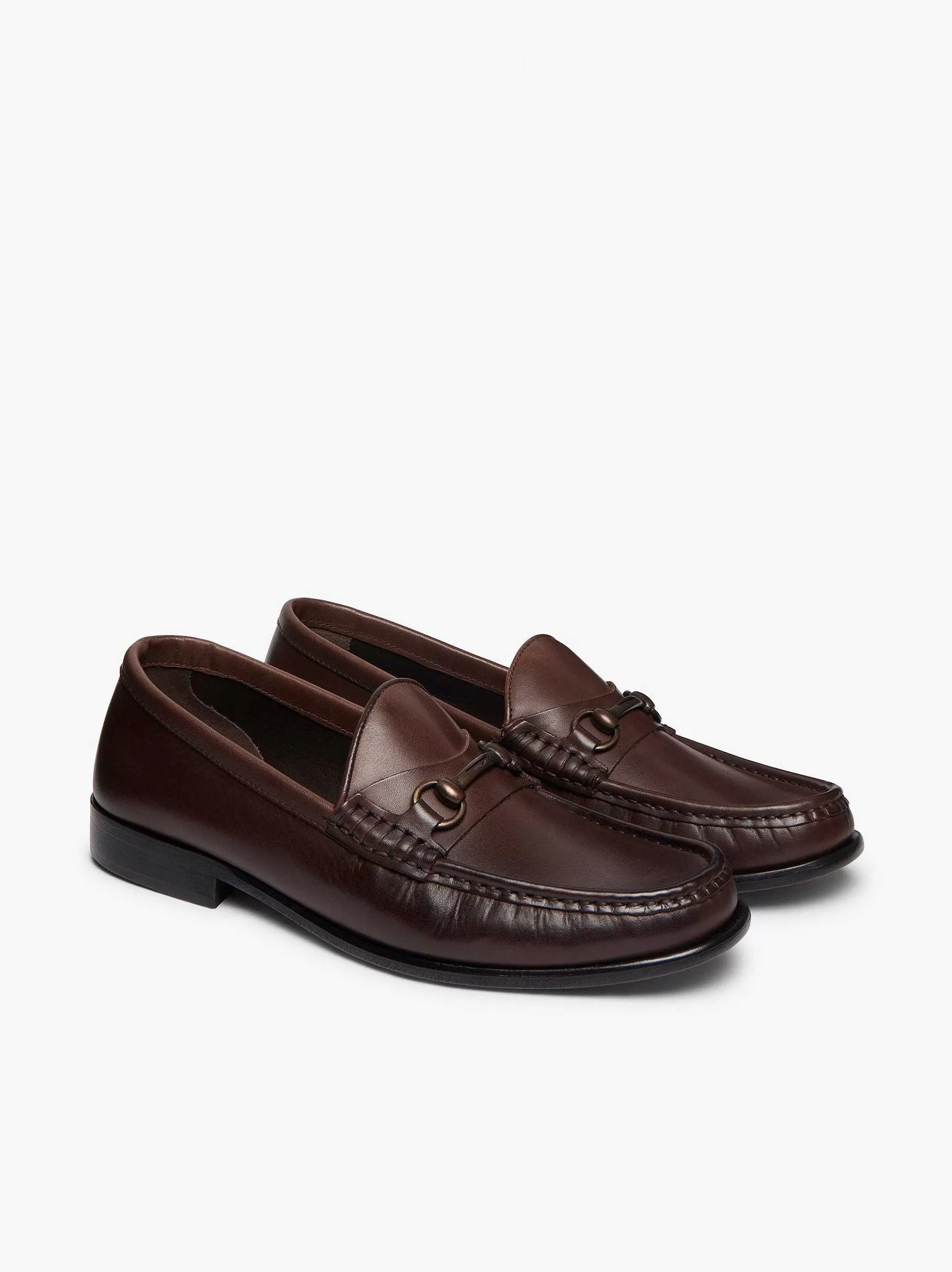 Panama Lincoln Saddle Bar Loafers<G.H.BASS Clearance